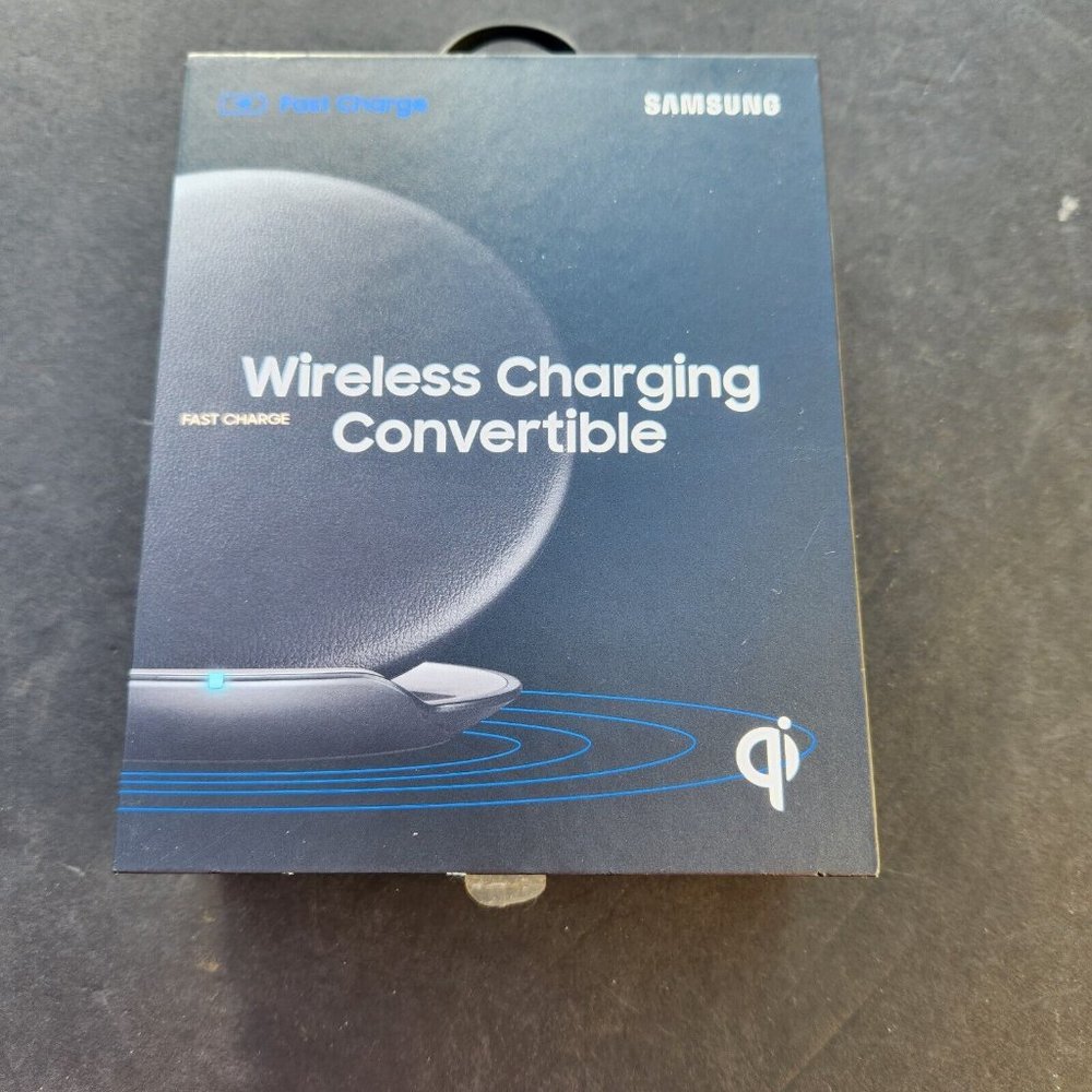 Samsung Qi OEM Fast Charge Wireless Phone Charging Convertible Stand EP-PG950